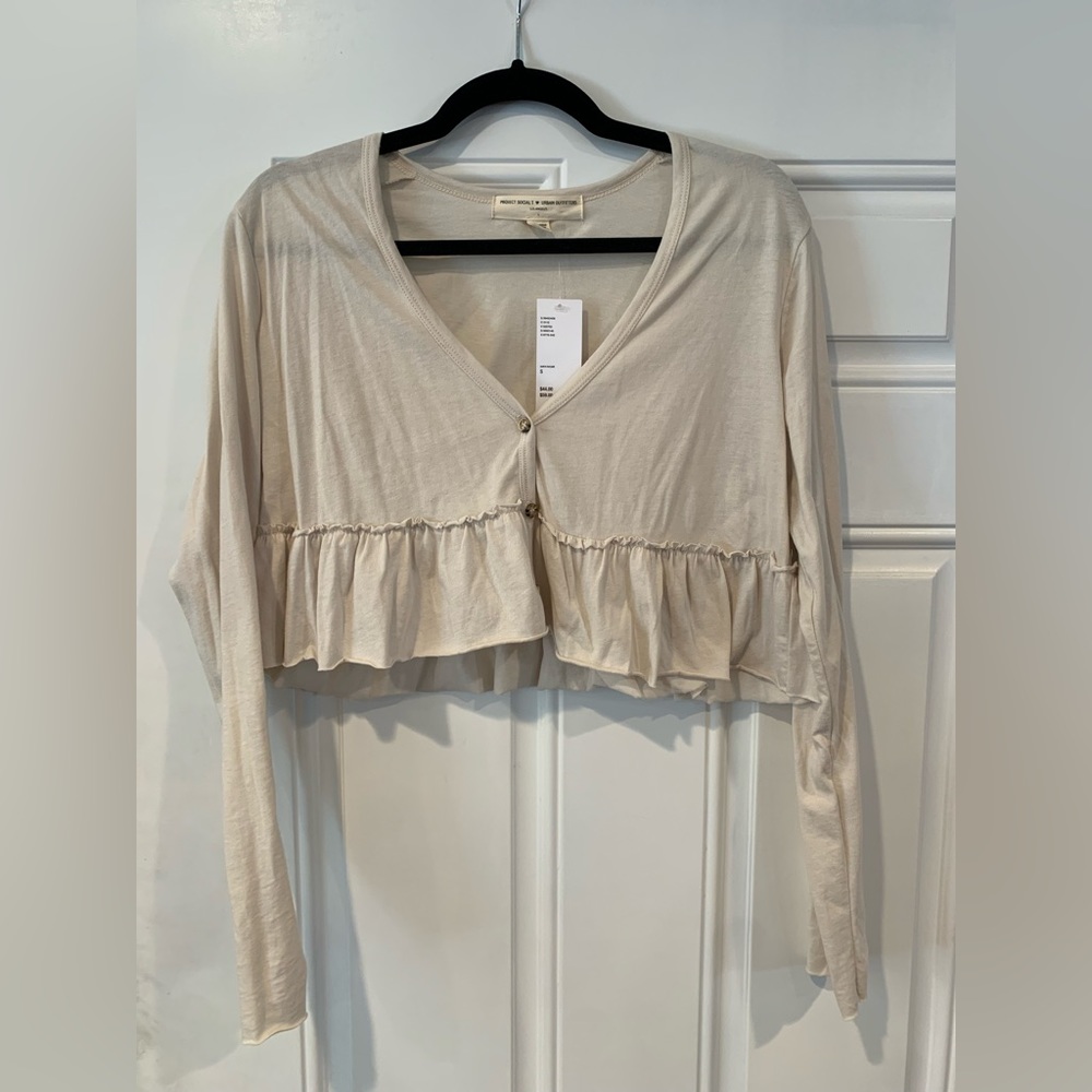 Never worn urban outfitters off-white top
